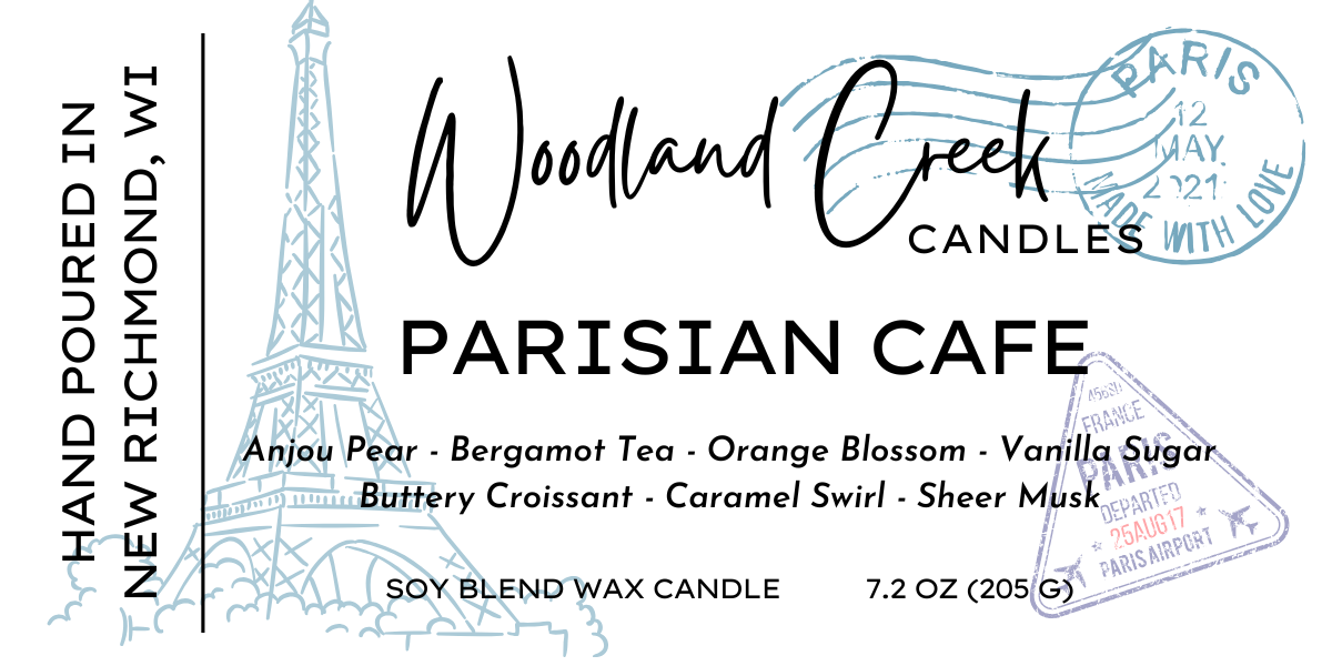 Parisian Cafe Soy Blend Wax Candle