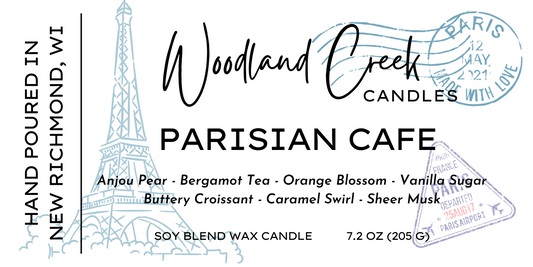 Parisian Cafe Soy Blend Wax Candle