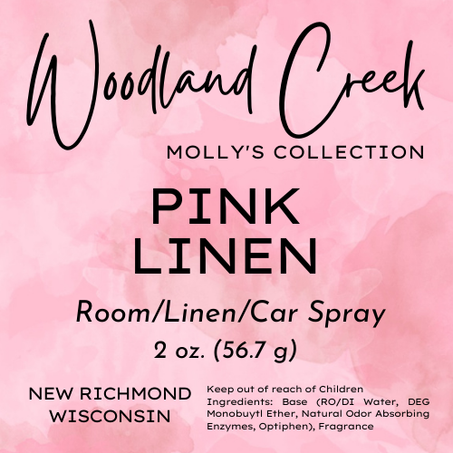 Pink Linen Room Spray