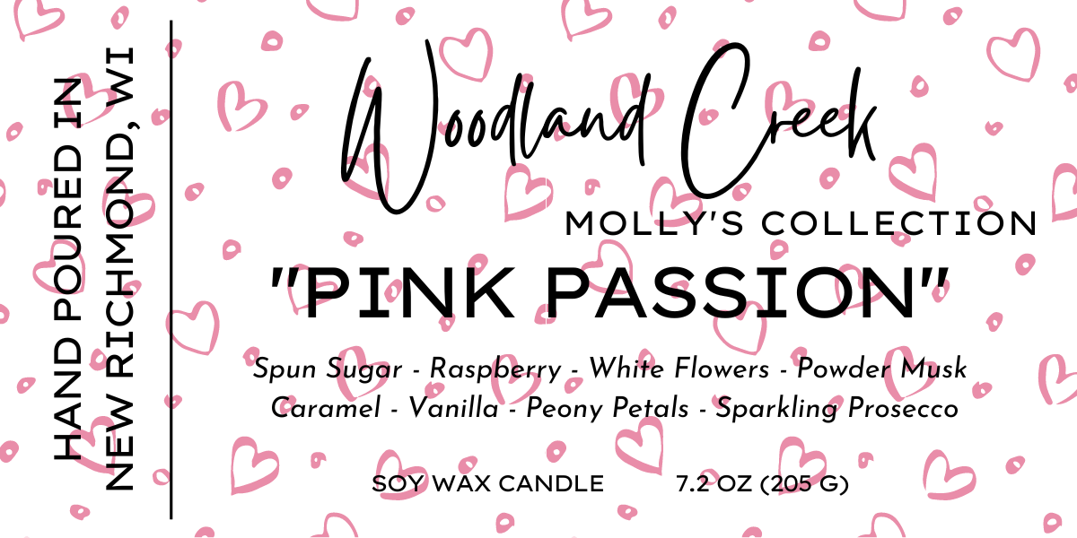 Pink Passion Soy Wax Candle