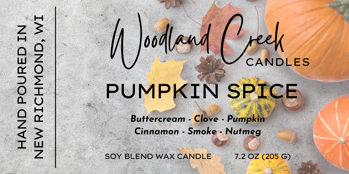 Pumpkin Spice Soy Blend Wax Candle