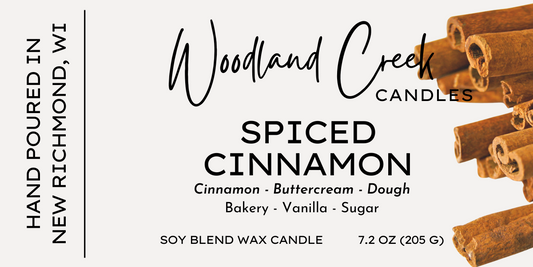 Spiced Cinnamon Soy Blend Wax Candle