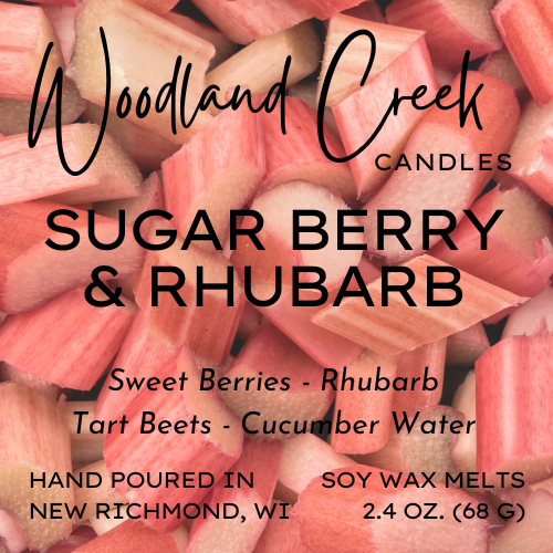Sugar Berry and Rhubarb Wax Melts