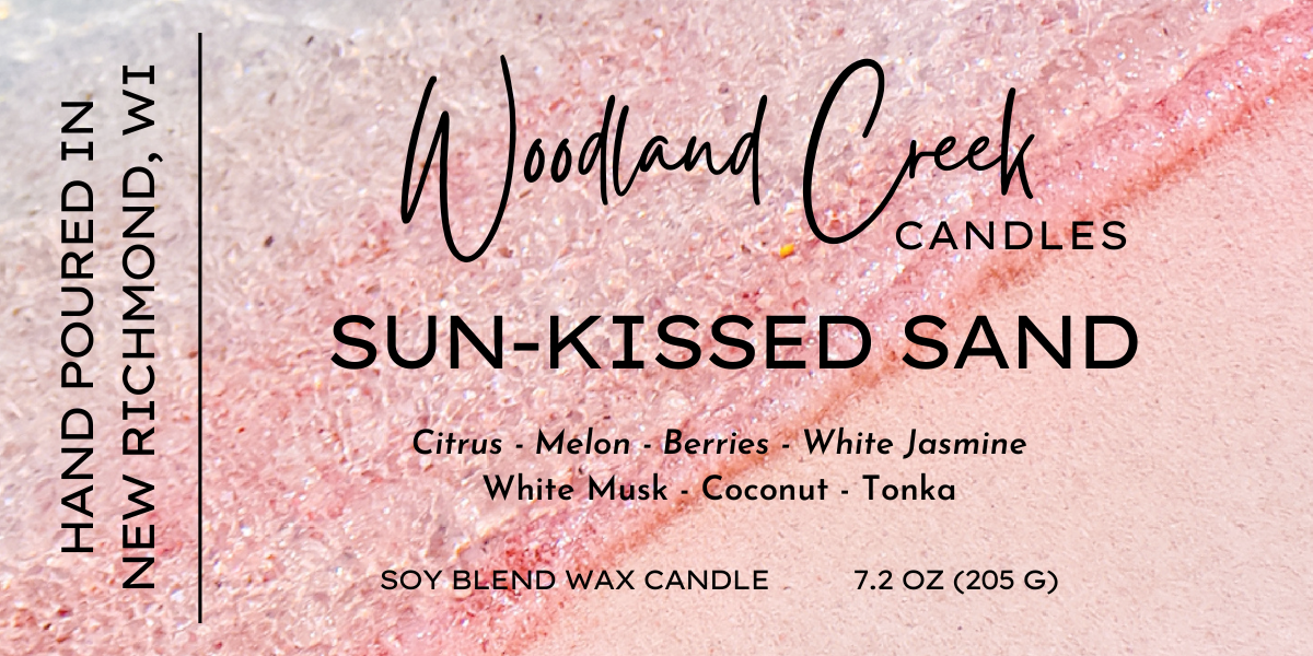 Sun-kissed Sand Soy Blend Wax Candle