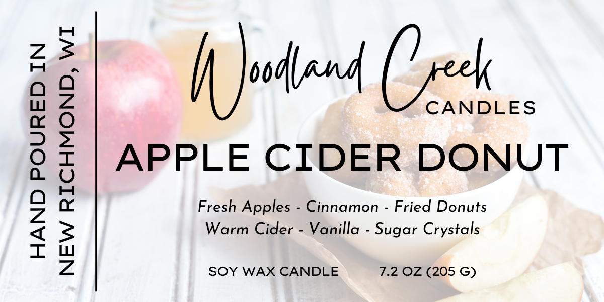 Apple Cider Donut Soy Wax Candle