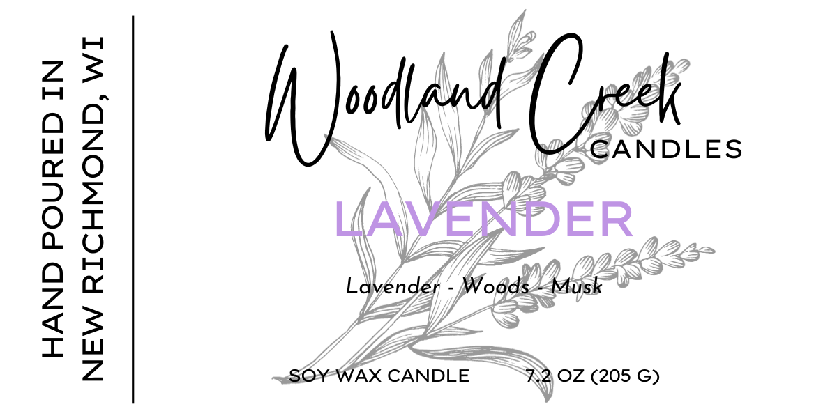 Lavender Soy Blend Wax Candle