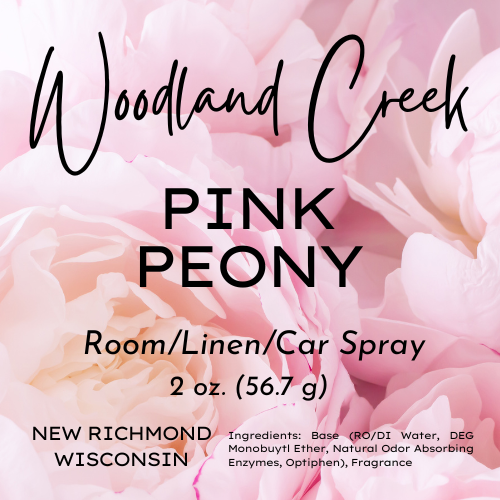 Pink Peony Room Spray