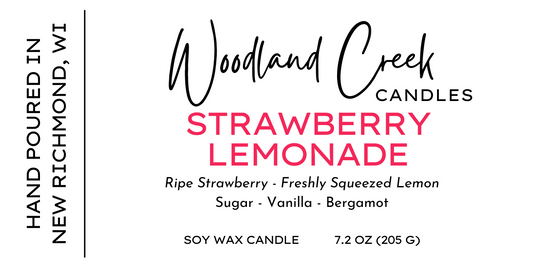 Strawberry Lemonade Soy Blend Wax Candle