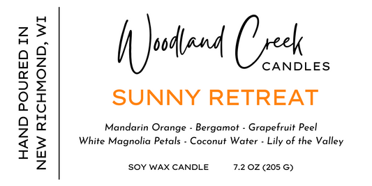 Sunny Retreat Soy Blend Wax Candle