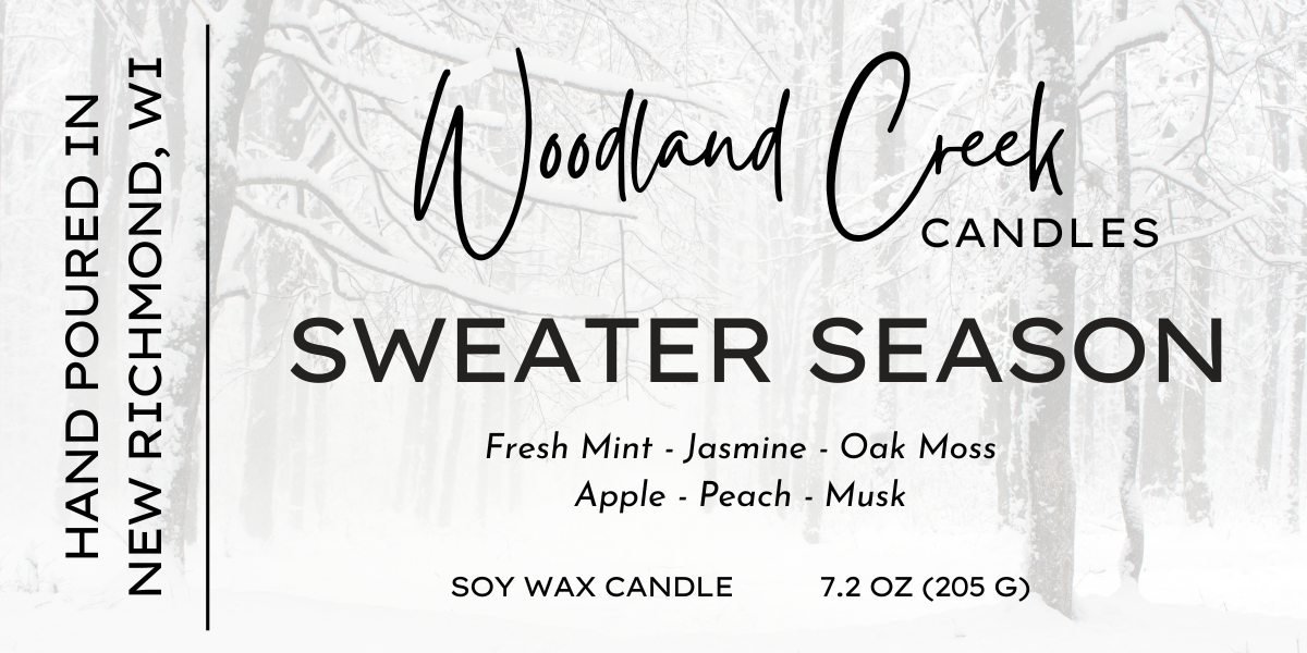 Sweater Season Soy Blend Wax Candle
