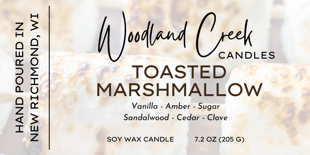 Toasted Marshmallow Soy Blend Wax Candle