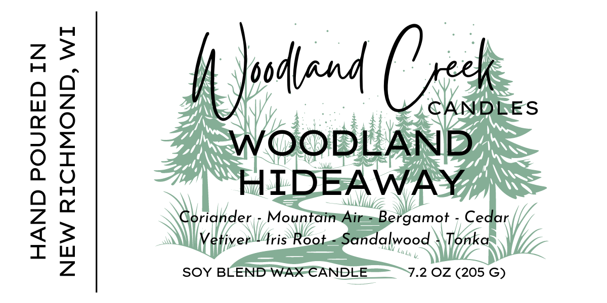 Woodland Hideaway Soy Blend Wax Candle