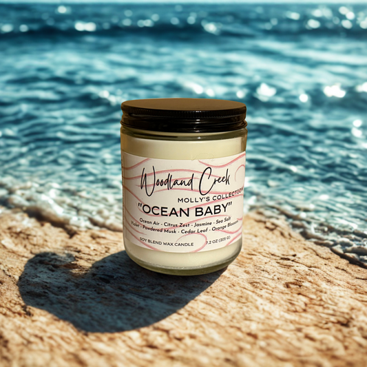 Ocean Baby Soy Blend Wax Candle