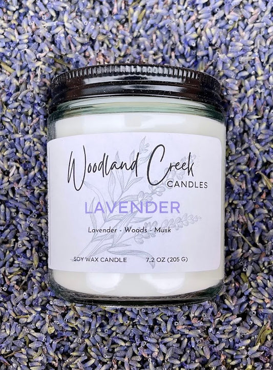 Lavender Soy Blend Wax Candle